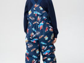 Комплект текстильный с полиуретановым покрытием для мальчиков: куртка, полукомбинезон