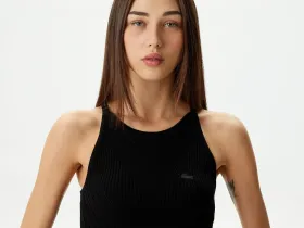 Женское платье-миди Lacoste без рукавов