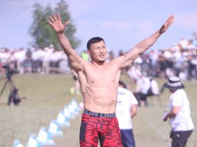 Николай Матаннанов стал лидером первого дня Игр Дыгына