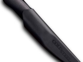 Нож с фиксированным клинком Cold Steel Roach Belly, сталь 1.4116, рукоять полипропилен, черный