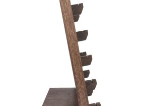 Подставка для коллекции из 5-ти ножей Woodinhome HKS0205OM, дуб, красно-коричневый