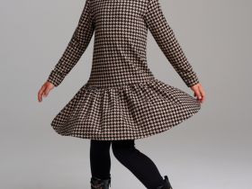 Платье трикотажное для девочек