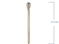 Подвеска из желтого золота э0312пд06194300