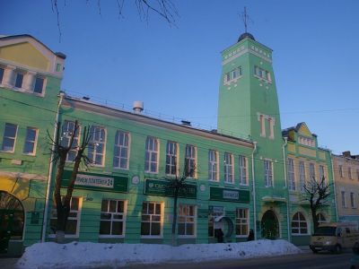 Здание, у которого состоялся митинг трудящихся, посвященный провозглашению Советской власти