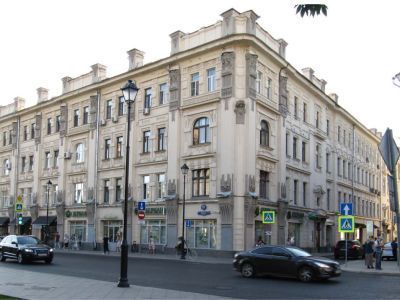 Доходный дом Ф.С. Рахманова, 1899-1902 гг., архитектор П.А. Дриттенпрейс