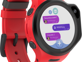 Умные часы Elari Kidphone 4GR M Красные