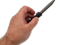 Складной нож Daggerr Powie All Black DL, сталь 8Cr14MoV, рукоять термопластик FRN, черный