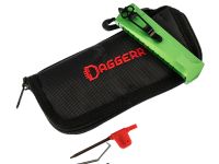 Автоматический нож Daggerr Кощей, сталь D2, рукоять алюминий, зелёный