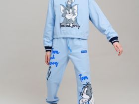 Брюки трикотажные для девочек