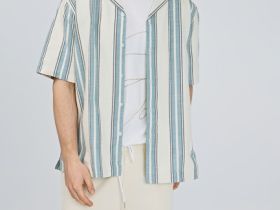 Джинсовые шорты с эластичным поясом, Белый