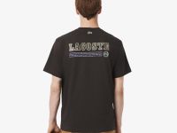 Мужская футболка Lacoste классического кроя из органического хлопка