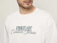 Оверсайз футболка с принтом