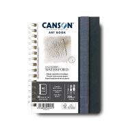 Скетчбук для акварели на спирали Canson "ART BOOK" A5 20 л 300 г, бумага S.Waterford