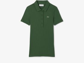 Женское поло Lacoste приталенного кроя из органического хлопка