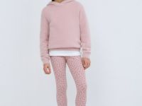 Легинсы с принтом для девочек, Оранжевый