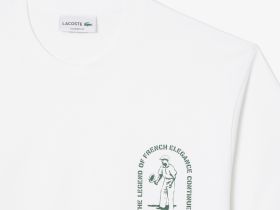 Мужская хлопковая футболка Lacoste