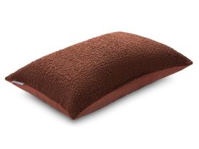 Подушка Луиз Букле Терракотовый 50x30