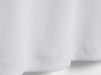 Футболка в рубчик, Белый