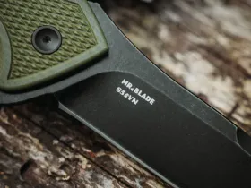Складной нож Mr.Blade Hellcat Mini blackwash сталь S35VN, рукоять Olive G10