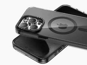 Чехол-накладка Keephone Magnet Pro для Apple iPhone 15 Pro Max пластиковый (прозрачный)