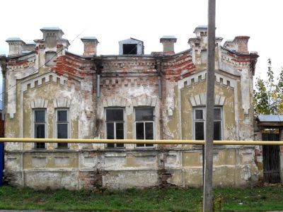 Каменный одноэтажный дом