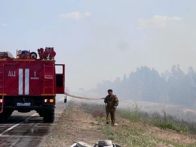 На полигоне твердых бытовых отходов Вилюйска возник пожар