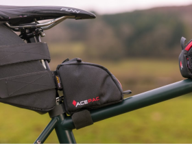 Велосумка на раму Acepac Tube Bag 0.7 литра (серый)