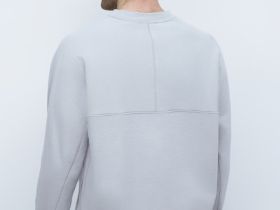 Объёмный свитшот, Серый