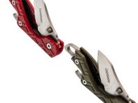 Набор из двух складных ножей KERSHAW Cinder, сталь 3Cr13MoV, рукоять термопластик GFN, красный/зеленый