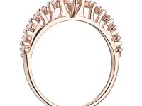 Кольцо из красного золота с бриллиантами э0201кц02220014