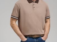 Свободное поло comfort fit из хлопкового джерси