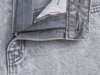 Джинсовые шорты для девочек, Серый