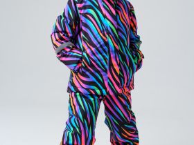 Комплект текстильный с полиуретановым покрытием для девочек: куртка, полукомбинезон