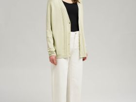 Свободный кардиган с хлопком