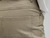 Брюки прямого кроя из хлопка