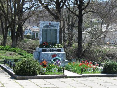 Памятный знак в честь односельчан, погибших в годы Великой Отечественной войны