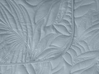 Покрывало Листочки/Fogliare, голубое