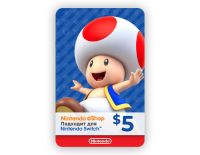Карта оплаты Nintendo eShop 5 USD USA [Цифровая версия]