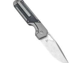 Складной нож Kizer Militaw, сталь S35VN, рукоять титан/микарта