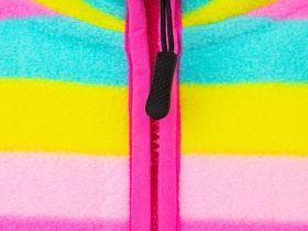 Толстовка из флиса на молнии для девочки