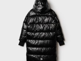 Пальто текстильное с полиуретановым покрытием для девочек