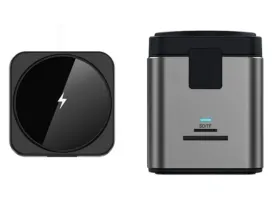 Беспроводное зарядное устройство WIWU Cube Hub 9 в1 Docking 100W Type-C/PD3.0/USB3.0х3/HDMI/RJ45/SD/TF (Wi-W025) (серый)