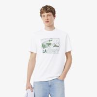 Мужская хлопковая футболка Lacoste