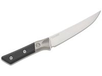 Нож кухонный обвалочный Microtech Kitchen Boning, сталь M390MK, рукоять G10, черный