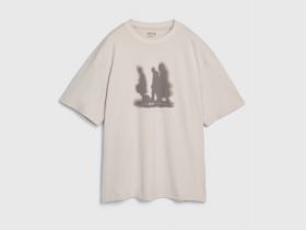 Футболка с принтом, Белый