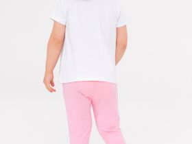 Брюки детские трикотажные для девочек (легинсы), 2 пары в комплекте