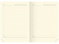 Ежедневник недатированный, кожзам, Berlingo "Vivella Prestige" А6 160 л, черный