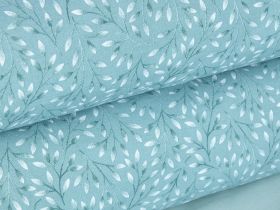 Пододеяльник Foglio, бирюза