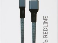 Кабель Red Line Flat USB / Apple Lightning 1 м Синий