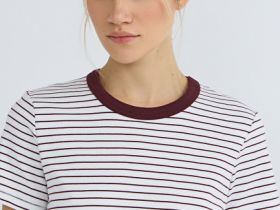 Базовая футболка из плотного хлопка, Фиолетовый